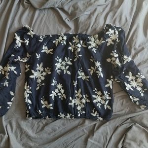 Off the shoulder blouse